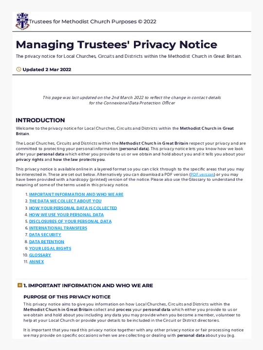 GDPR managing-trustees-privacy-notice